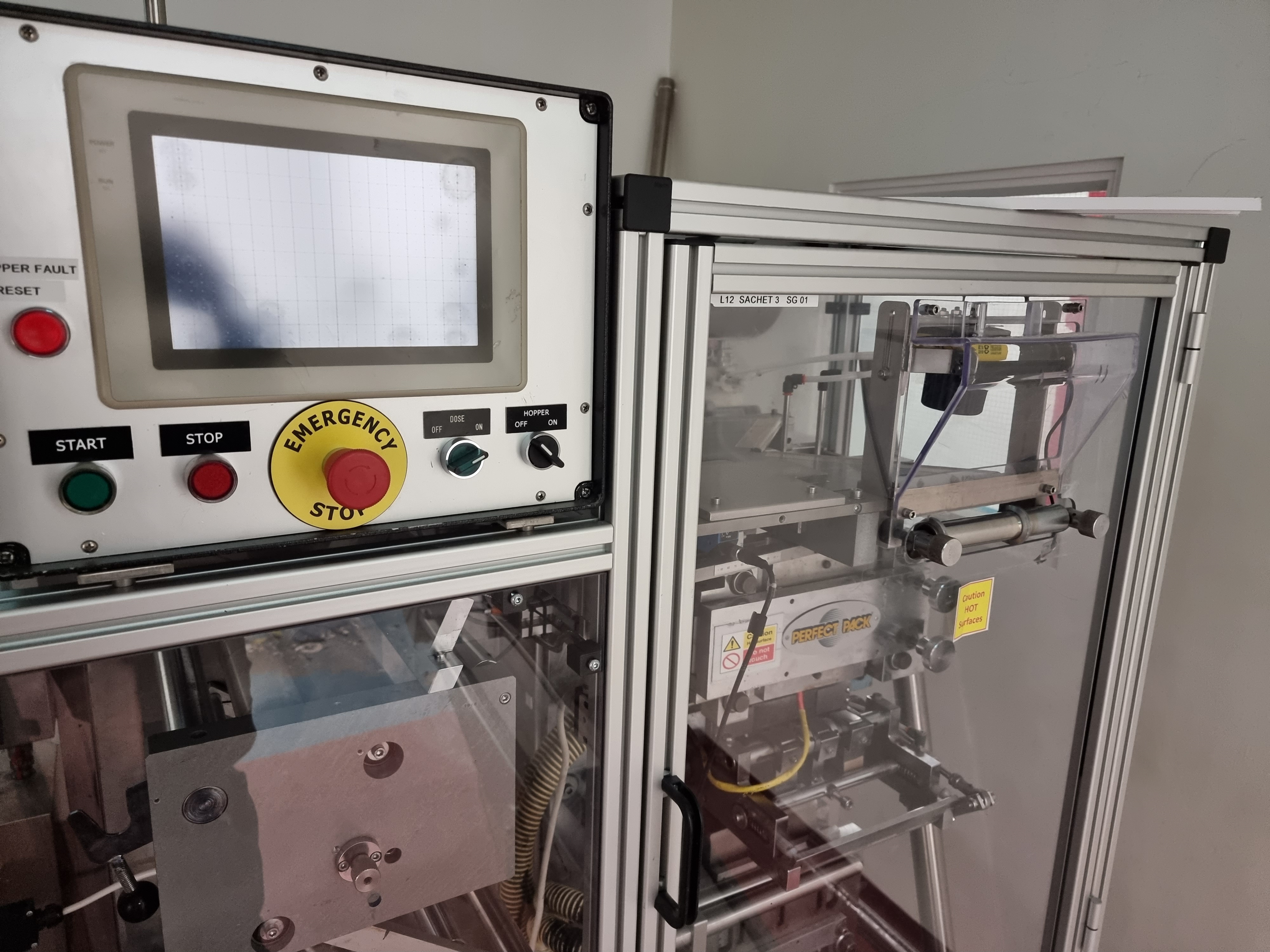 Used Universal Pack Beta SQ Universal Filling Machine