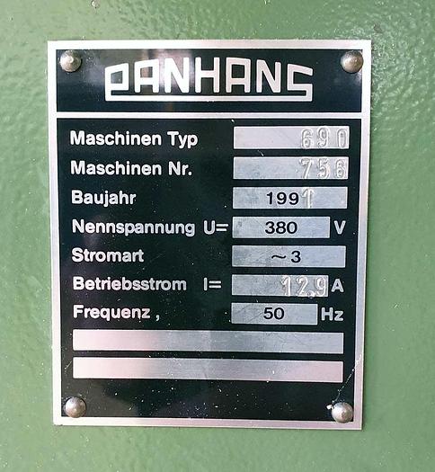 Used 1991 Panhans Germany 690