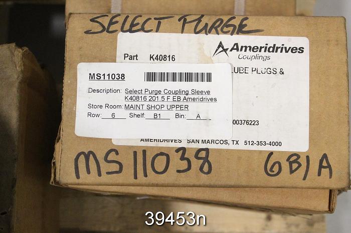 Unused Kadant STK-3 Selectpurge Spare Parts #39453