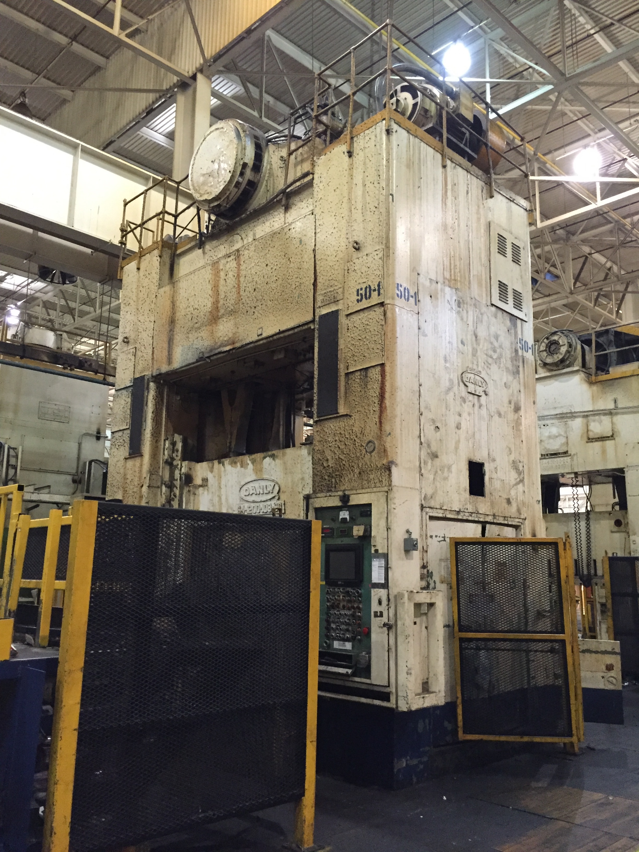 1200 ton Danly 108"x60" SSDC Stamping Press