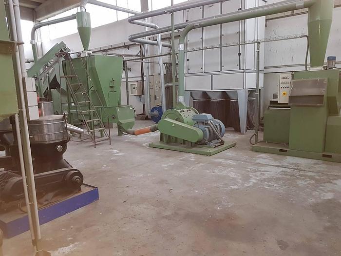 Usato Impianto riciclaggio lattine, tappi ed altri metalli