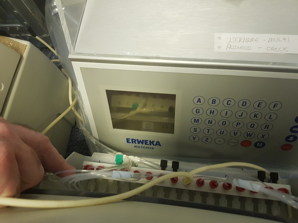 Used Erweka Multicheck Tablet Checker