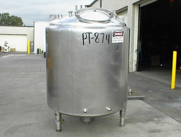 Used 500 GALLON PROCESSOR TANK