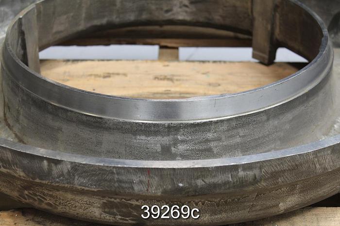 Used Bird 10 Pressure Screen Reject Gutter #39269