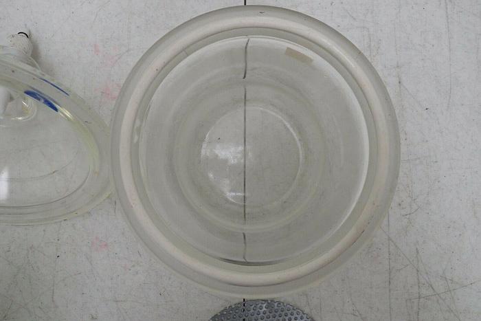 Used Jencons Leighton Dry Seal Laboratory Glass Desiccator w/ Lid, 6" Inside Diameter