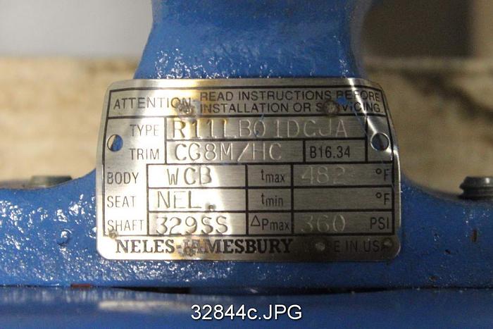 Used Neles Jamesbury R11LBO1DCJA 1.5" V-Ball #32844