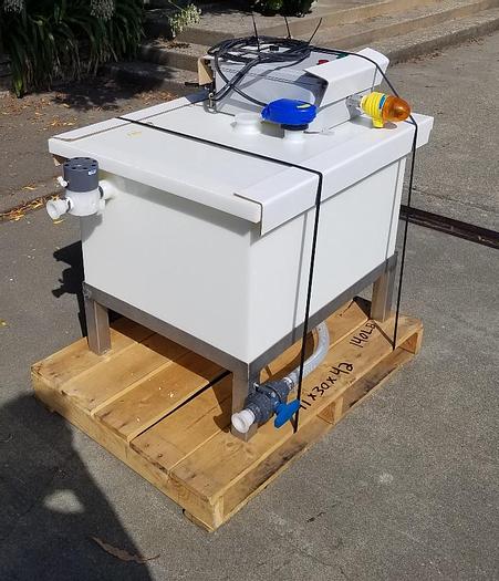 Used Tank, 55 Gallon, FRP, Rectangular, Terracon #S743379