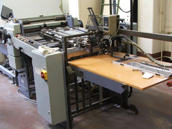 Used Heidelberg Stahl TF 6644 EF 63 combination folding 1986