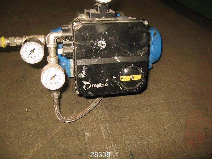 Used Neles Jamesbury 1-1/2 530s313600xt Vball Valve, 1-1/2", 316 #28338