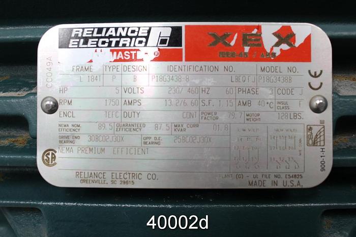 Unused Goulds 1x1.5x8 JC Pump #40002