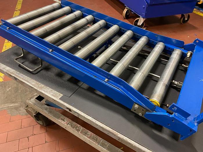 Gebraucht Klapp-Element Durchgangsklappe Overbeck Fördertechnik Rollenbahn