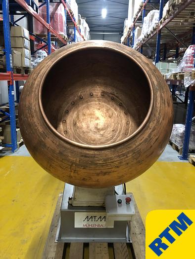 Used (2) Copper Coating Pans