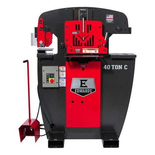 Edwards 40 Ton C Ironworker
