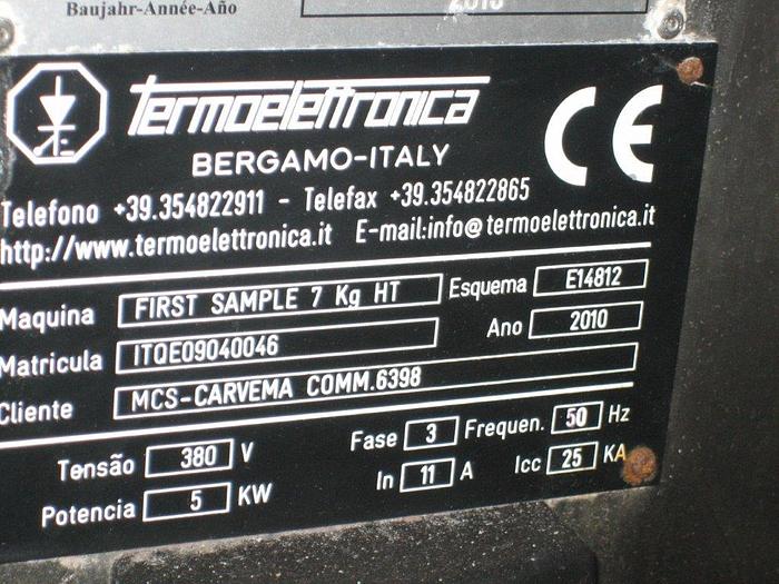 Used Jet Dyeing  MCS  10 kgs 2001