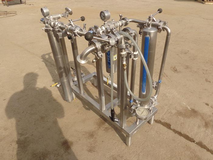 Used Filter, Cartridge, 10" to 30", S/st, Pall, (3) Filters #S743339