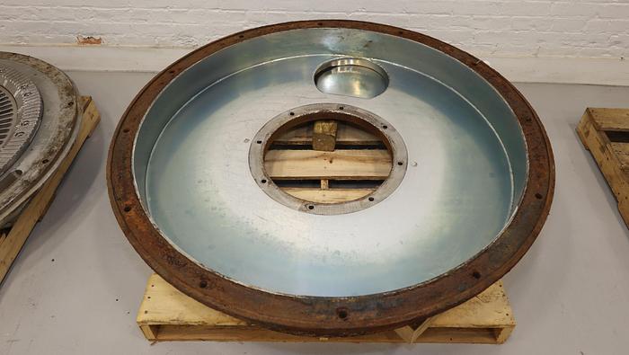 Used Beloit Jones Barracuda Rotor, Deflaking Rings, Extraction Plate & Chamber with Stuffing Box #44521