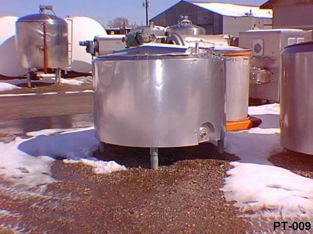 Usado 500 GALLON PROCESSOR TANK.  CREPACO SERIAL 7193