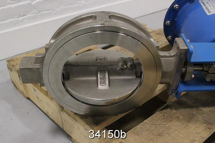 Unused Neles Jamesbury 8" Pneumatic Butterfly Valve, 815W-11-3600TT #34150