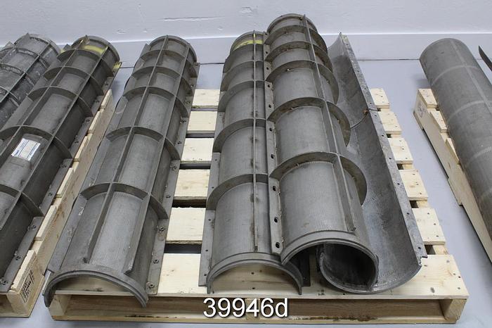 Used Black Clawson Hydradenser Inclined Screw Thickener Plates #39946