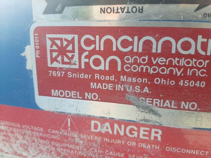 Used Dust Collector, Baghouse, 564 SF, Farr Tenkay, Cartridge #S744530