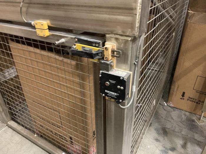 Used SHRED TECH DUAL SHAFT 20HP SHREDDER WITH CONVEYOR