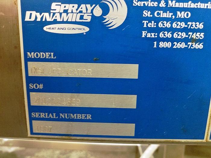 Used 2011 Spray Dynamics