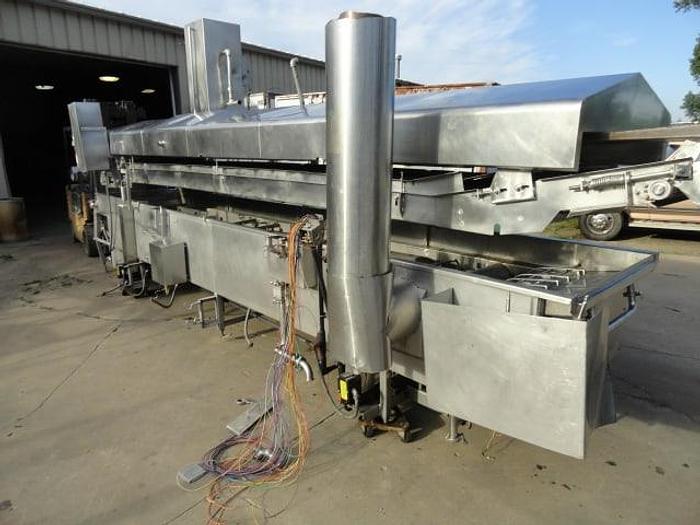 Used Heat and Control Continuous Fryer. MD# DFF3616