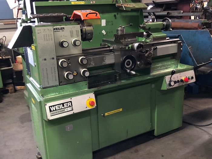 Gebraucht 1989 Leit & Zugspindel Drehmaschine WEILER Praktikant 160B