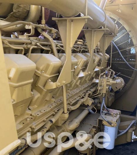 Used 1.5 MW 1993 Used Caterpillar 3516 Diesel Generator Set
