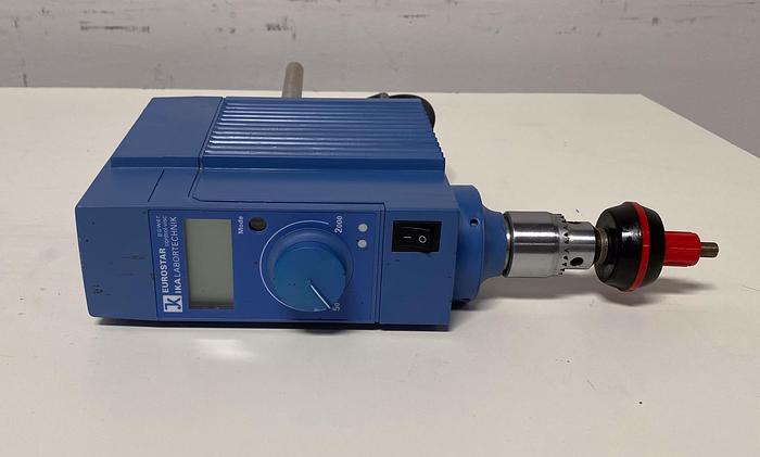 Used Ika EuroStar PCVS1 Overhead Stirrer 50-2000 RPM