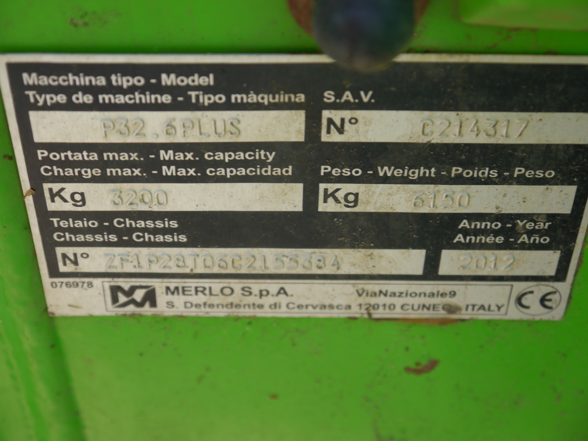 Used Merlo P32.6 Plus Telehandler