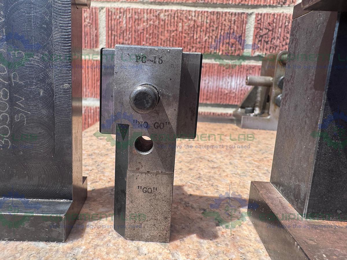 Used Starrett Grade B Toolroom Granite 24"x36"x6" w/ Compression Tester, Meteorology