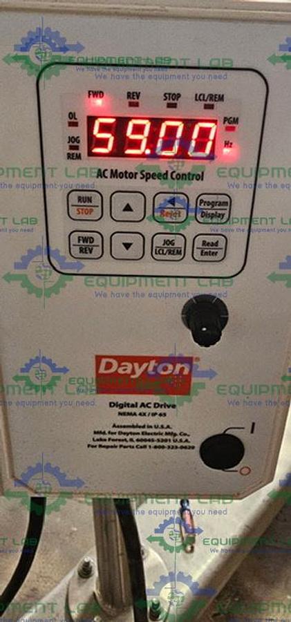 Used Lee Industries 50 Liter Stainless Steel Jacketed Reactor w/Mixer, Scraper MFG 23