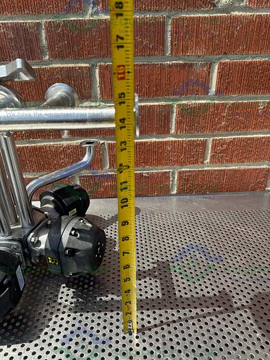 Used 5 ITT Pure Flo Advantage Stainless Steel Diaphragm Valve w/ 1" Sanitary Fitting