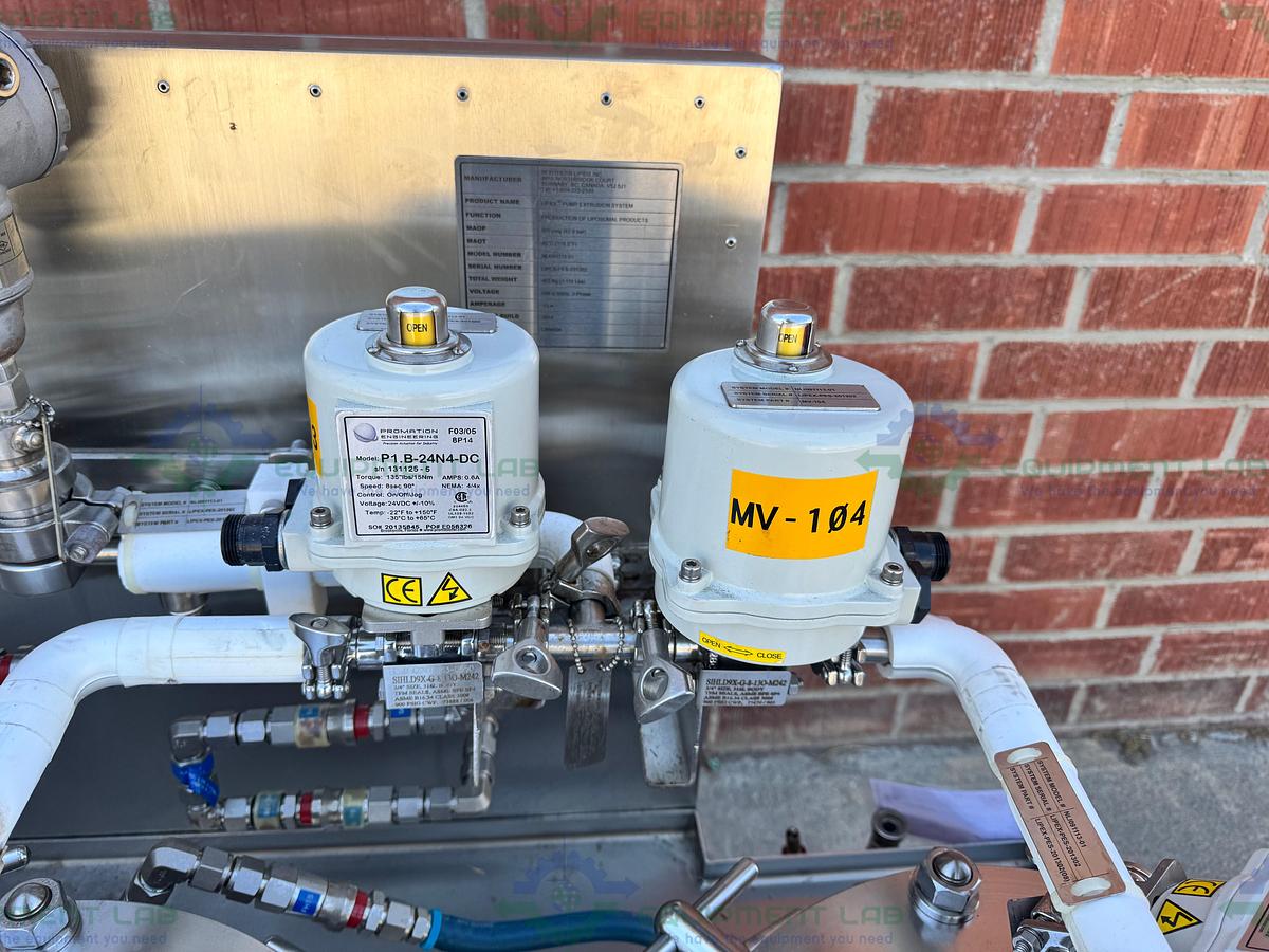 Used Northern Lipids NLI091113-01 Lipex Pump Extrusion System 900 PSIG w/ Lewa Pump