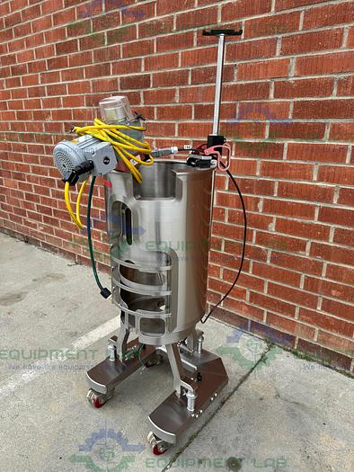Used Thermo  HyPerforma Stainless Steel Water Jacketed Single Use 50L 5:1 Bioreactor