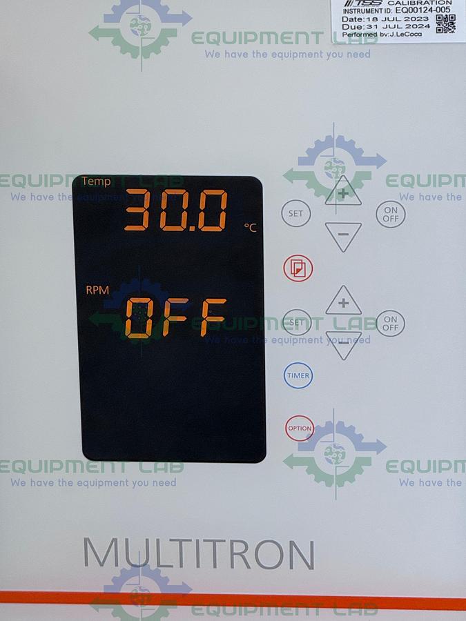 Used Infors HT Multitron I80002 Incubator Shaker 65°C w/ CO2 & Humidity, MFG 20