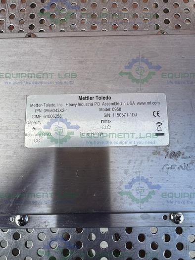 Used Mettler Toledo  Flexmount Scale Weigh Module w/ 0958 Load Cell Junction Box