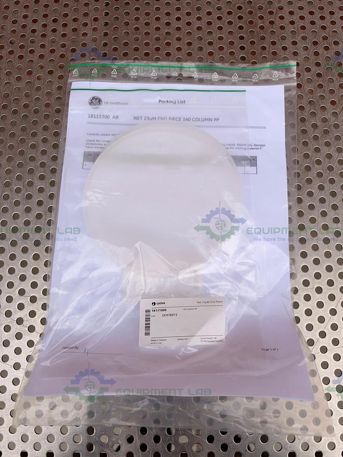 Lot of 2 - Cytiva / GE / Pharmacia 18111300 NET 23um End Piece BPG 140 PP