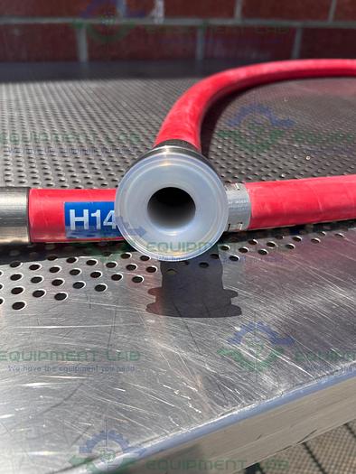 Used BioFlex RC 96" Aflex Hose w/ 1" Sanitary Fitting