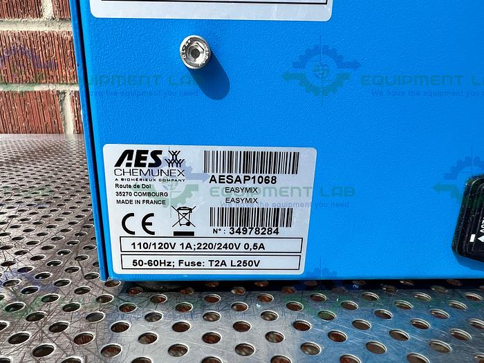 Used AES Chemunex AESAP1068 EasyMIX Paddle Blender 110/120V