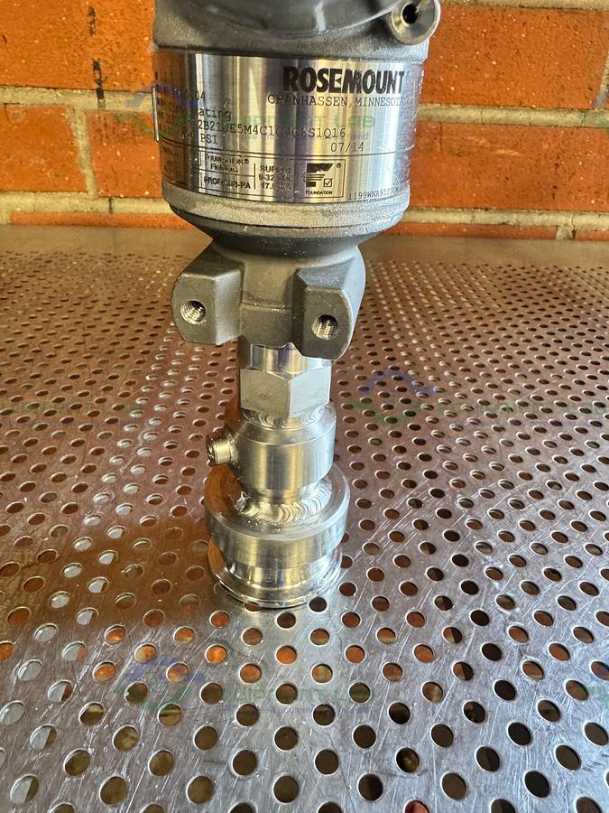 Used Rosemount 3051TG 4A2B21JE5M4C1Q4Q8S1Q16 Digital Pressure Transmitter