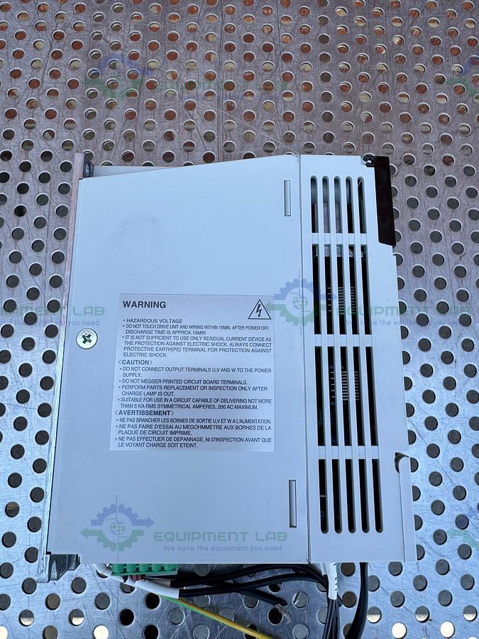 Used Mitsubishi MR-J2S-10A AC Servo Drive 100W, 170V 0-360HZ 1.1A Output