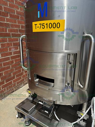 for parts or not working Millipore Stainless Steel Single Use 1000 Liter Reactor w/ Controller