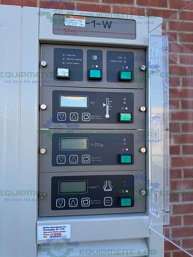 Used Kuhner ISK-1-W Refrigerated Incubator Shaker Humidity w/ Incubator Shaker 60°C