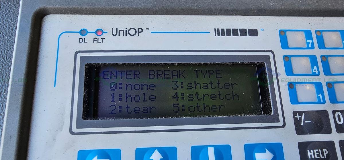 Used Atlas Polymer Evaluation DDI/TE Dart Drop Impact Tester 115 V, 1PH