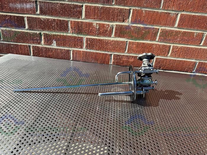 Used Alloy Products  10 Liter Stainless Steel Process / Pressure Vessel 40 PSI