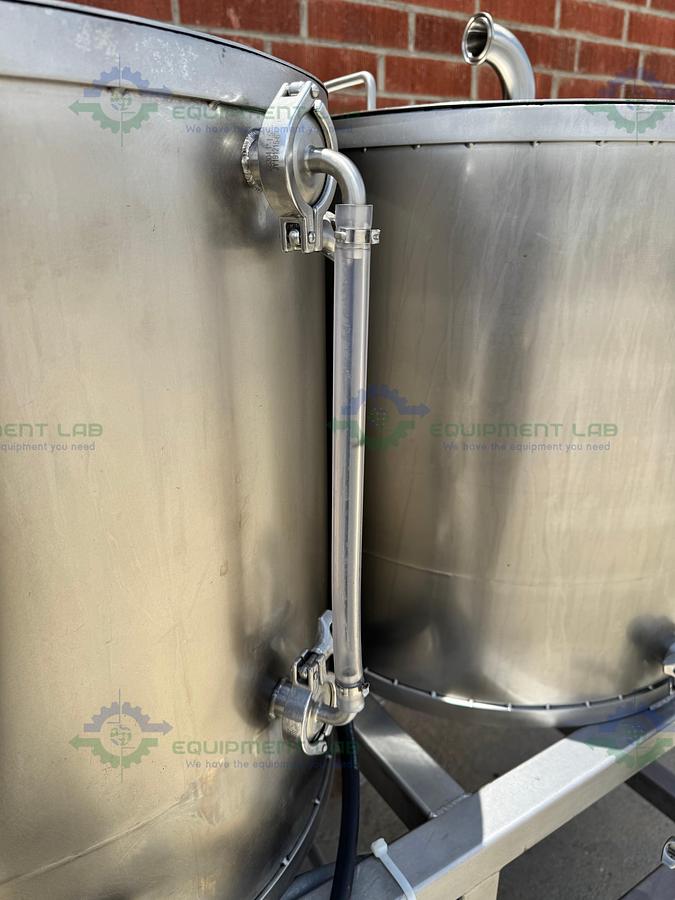 Used Stainless Steel 3 Stage Tank Transfer System w/ 1 HP Pump, VFD