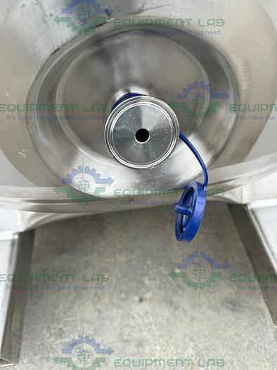 Used Precision Stainless 600 Liter Stainless Steel Jacketed Reactor 45 PSI