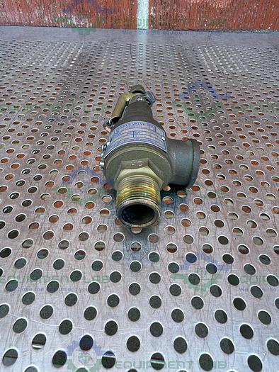 Used Kunkle Valve 6010DDM01 Safety Relief Valve 3/4" , 180 PSIG